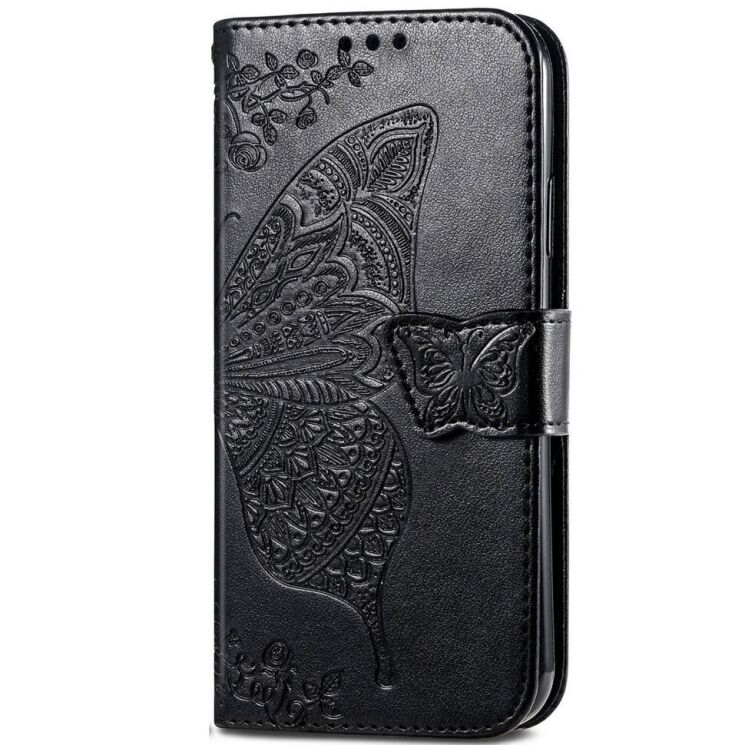 Чехол UniCase Butterfly Pattern для OnePlus Nord N30 SE - Black: фото 4 из 8