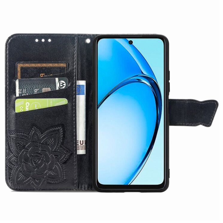 Чехол UniCase Butterfly Pattern для OPPO A60 - Black: фото 2 из 7