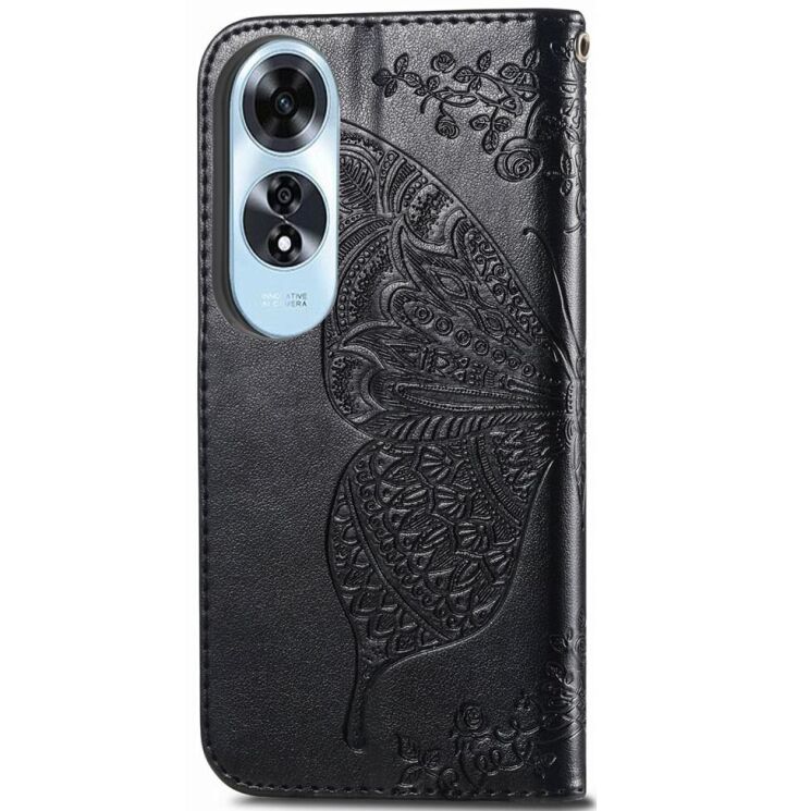 Чехол UniCase Butterfly Pattern для OPPO A60 - Black: фото 5 из 7