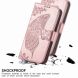 Чехол UniCase Butterfly Pattern для Realme C65 - Rose Gold (353931RG). Фото 7 из 8