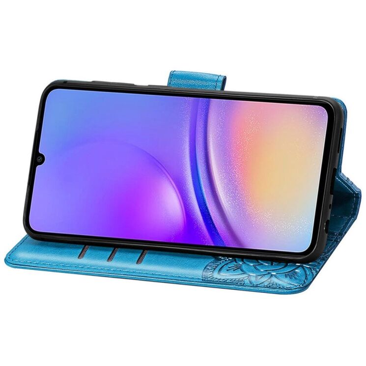Чехол UniCase Butterfly Pattern для Samsung Galaxy A06 (A065) - Blue: фото 3 из 9