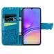 Чехол UniCase Butterfly Pattern для Samsung Galaxy A06 (A065) - Blue (365118L). Фото 2 из 9