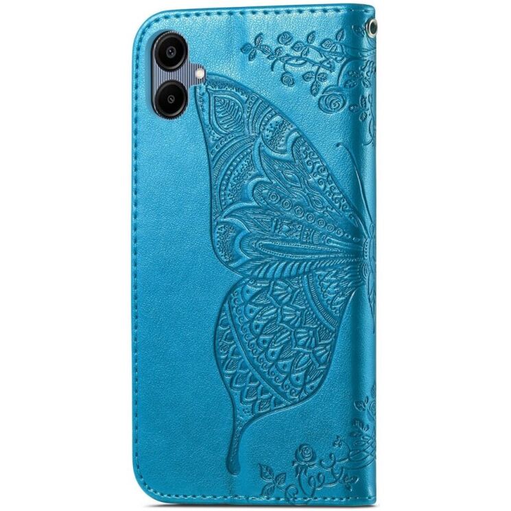 Чехол UniCase Butterfly Pattern для Samsung Galaxy A06 (A065) - Blue: фото 6 из 9