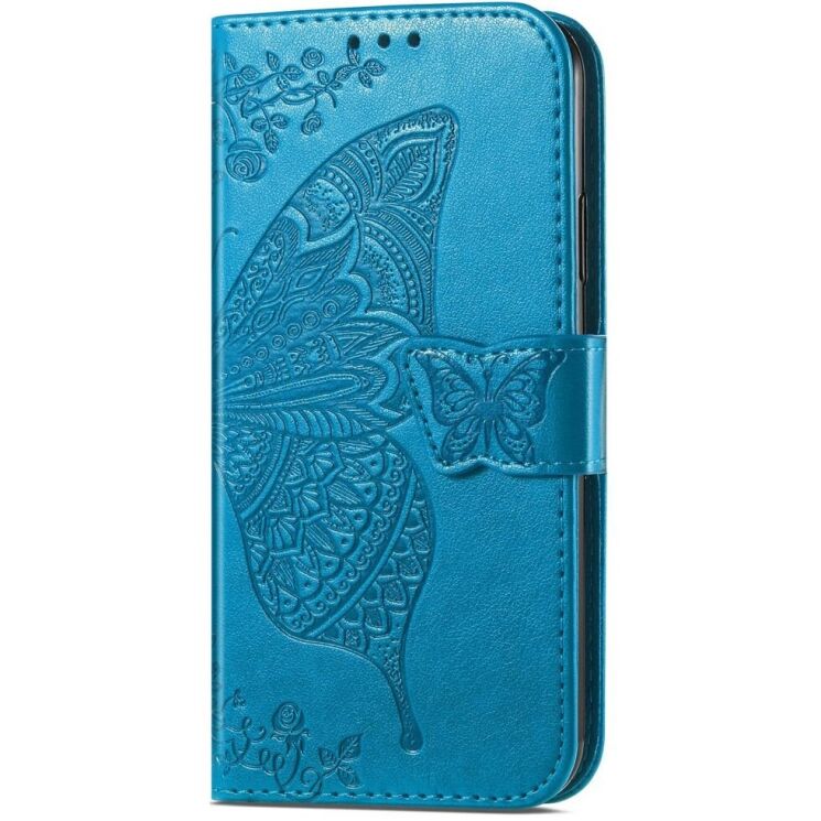 Чехол UniCase Butterfly Pattern для Samsung Galaxy A06 (A065) - Blue: фото 5 из 9
