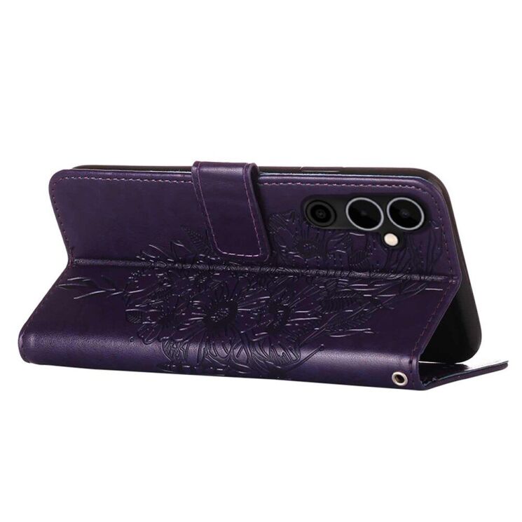 Чехол UniCase Butterfly Pattern для Tecno Pova Neo 2 (LG6n) - Purple: фото 4 из 8