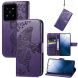 Чехол UniCase Butterfly Pattern для Xiaomi 14T Pro - Dark Purple (365603DV). Фото 4 из 10