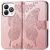Чехол UniCase Butterfly Pattern для ZTE Blade A75 - Rose Gold: фото 1 из 6