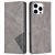 Чехол UniCase Geometric Pattern для Apple iPhone 14 Pro - Grey: фото 1 из 8