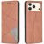 Чехол UniCase Geometric Pattern для Apple iPhone 17 Pro - Brown: фото 1 из 8