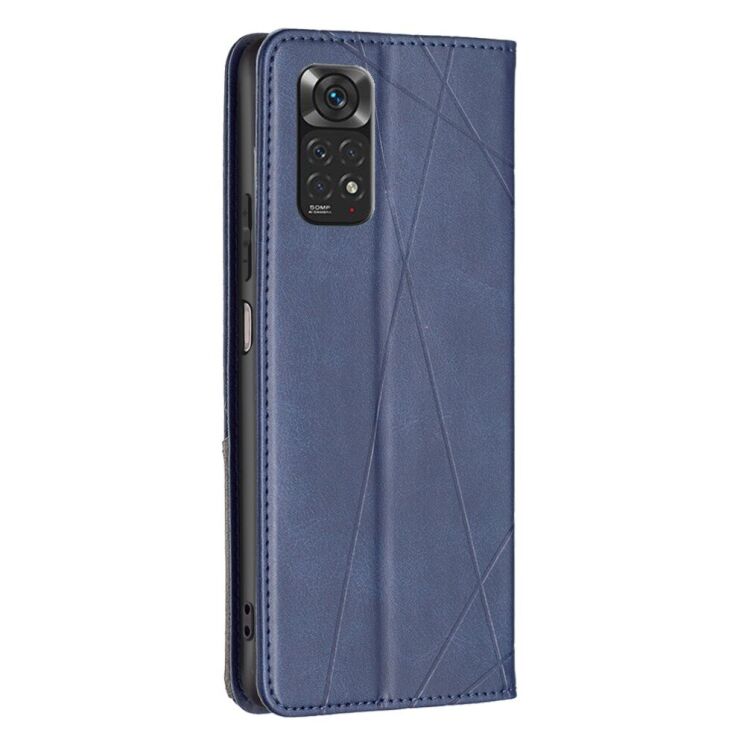 Чехол UniCase Geometric Pattern для Xiaomi Redmi Note 11 / 11s - Blue: фото 3 из 7
