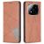 Чехол UniCase Geometric Pattern для Xiaomi Redmi Note 14 Pro - Brown: фото 1 из 8