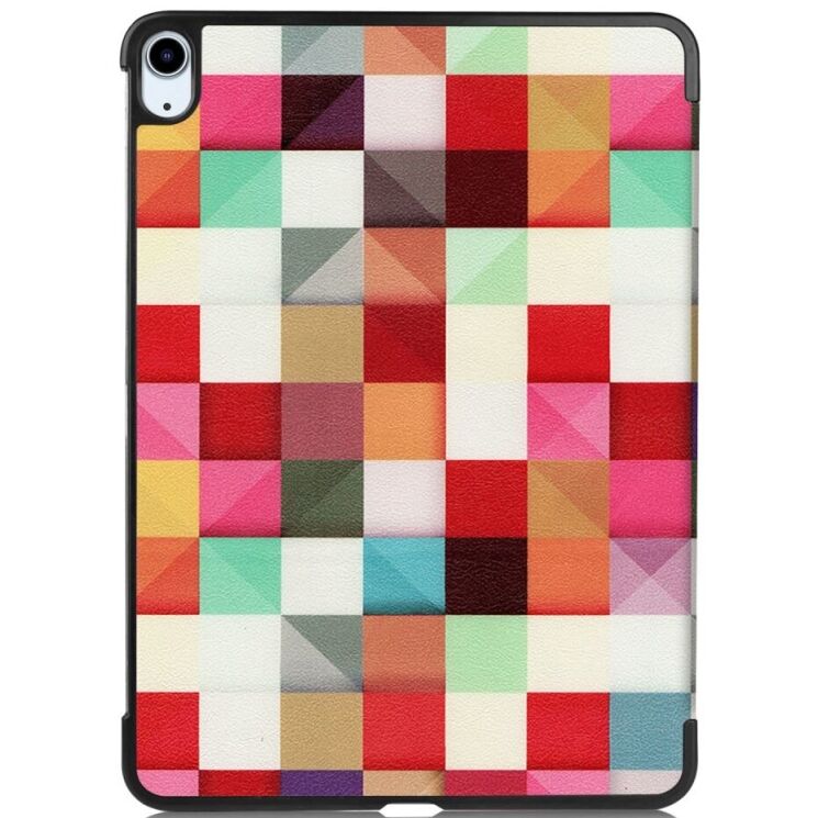 Чехол UniCase Life Style для Apple iPad Air 11 M3/M2 (2025/2024) - Colorful Triangle Grid: фото 2 из 8