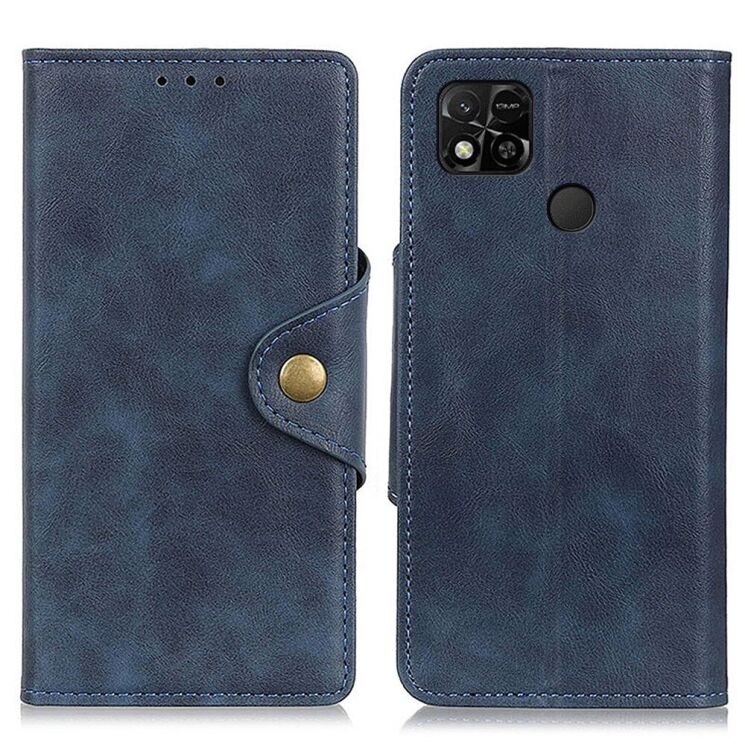 Чехол UniCase Vintage Wallet для Xiaomi Redmi 10A - Blue: фото 2 из 12