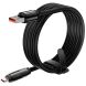 Кабель Hoco U136 Prize USB to Type-C (5A, 1.2m) - Black (896345B). Фото 4 з 6
