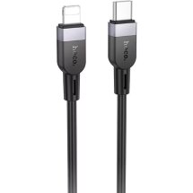 Кабель Hoco X109 Type-C to Lightning (27W, 3A, 3m) - Black: фото 1 з 8