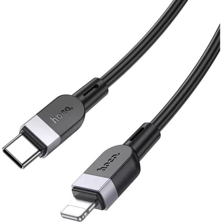 Кабель Hoco X109 Type-C to Lightning (27W, 3A, 3m) - Black: фото 2 з 8