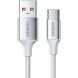 Кабель UGREEN US288 USB to Type-C (3A, 0.5m) 60130 - White (896533W). Фото 1 из 16