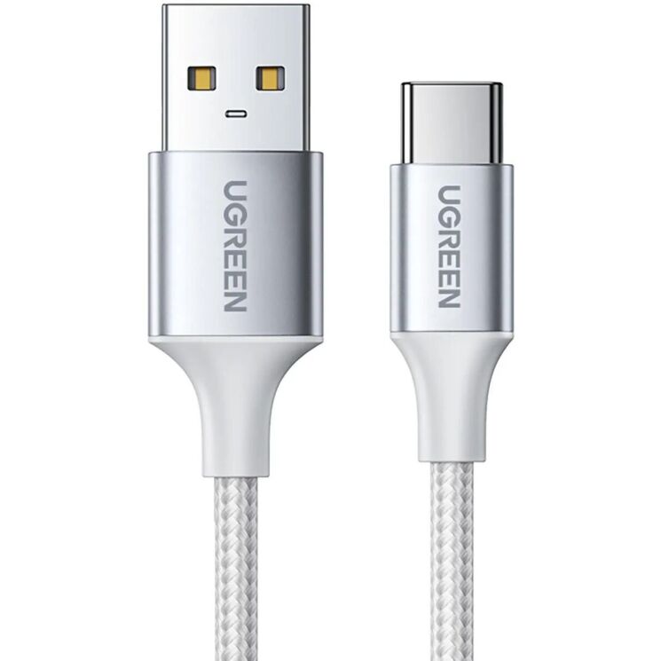 Кабель UGREEN US288 USB to Type-C (3A, 0.5m) 60130 - White: фото 1 из 16