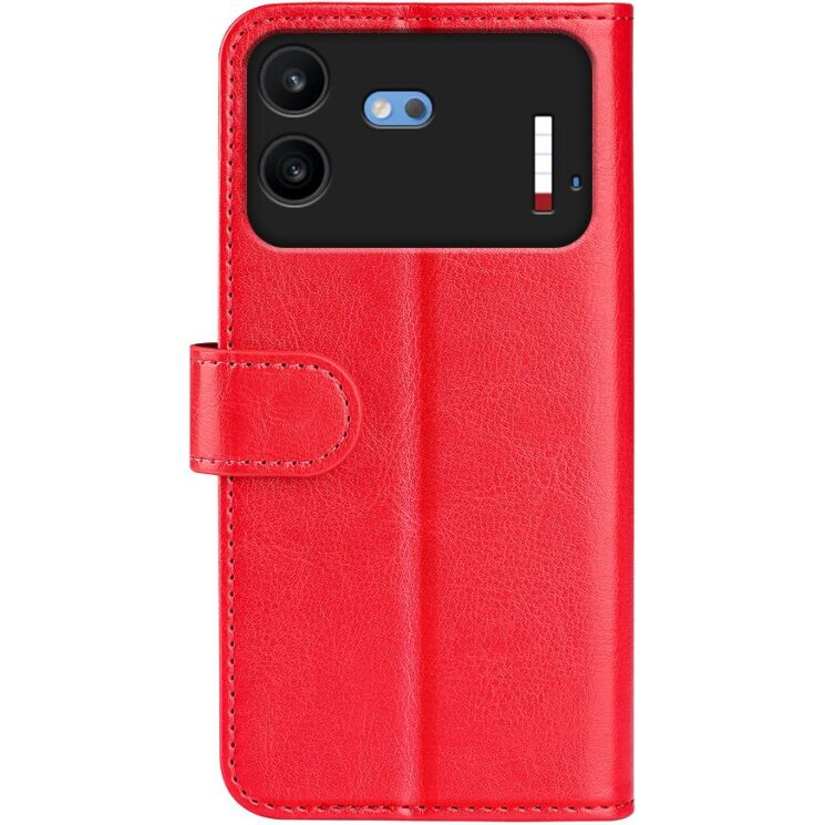 Класичний чохол-книжка Deexe Wallet Style для Nothing Phone (4b) - Red: фото 6 з 8
