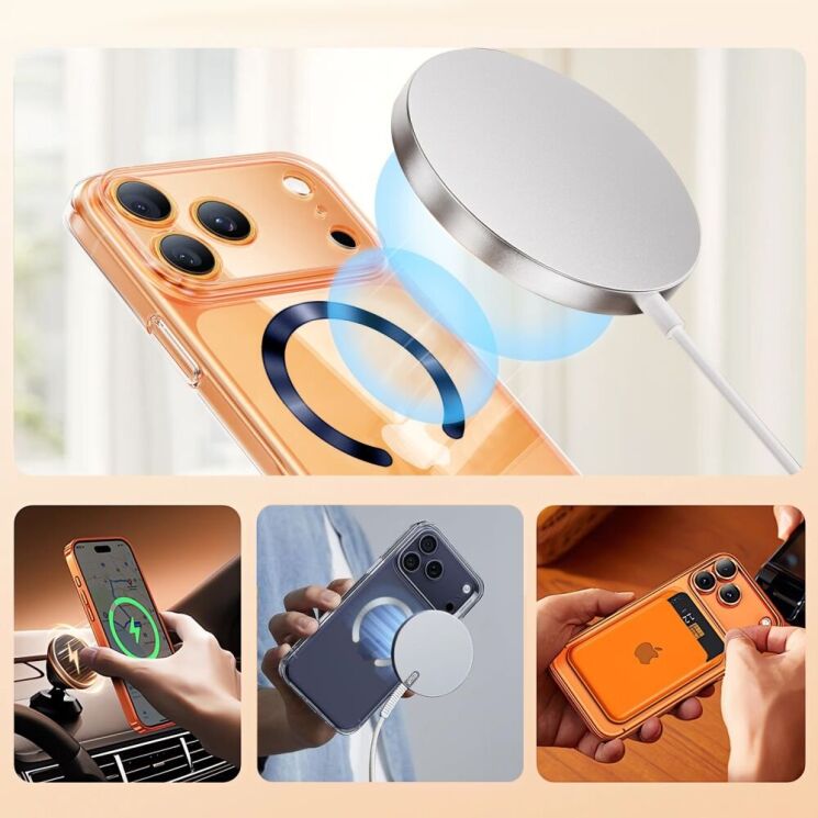 Комплект магнітних кілець Tech-Protect MMP-210 Magnetic - Deep Blue / Silver: фото 6 з 9