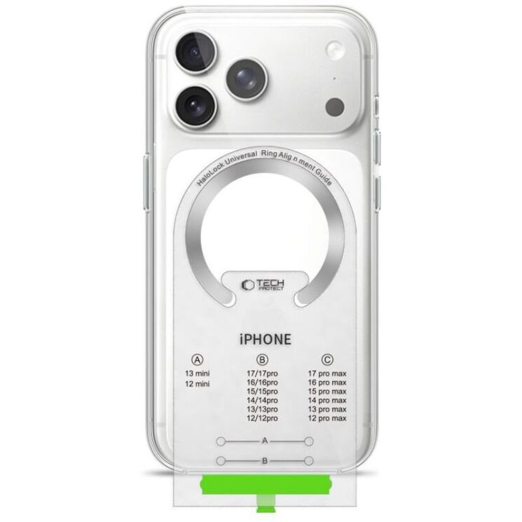 Комплект магнітних кілець Tech-Protect MMP-210 Magnetic - Deep Blue / Silver: фото 4 з 9