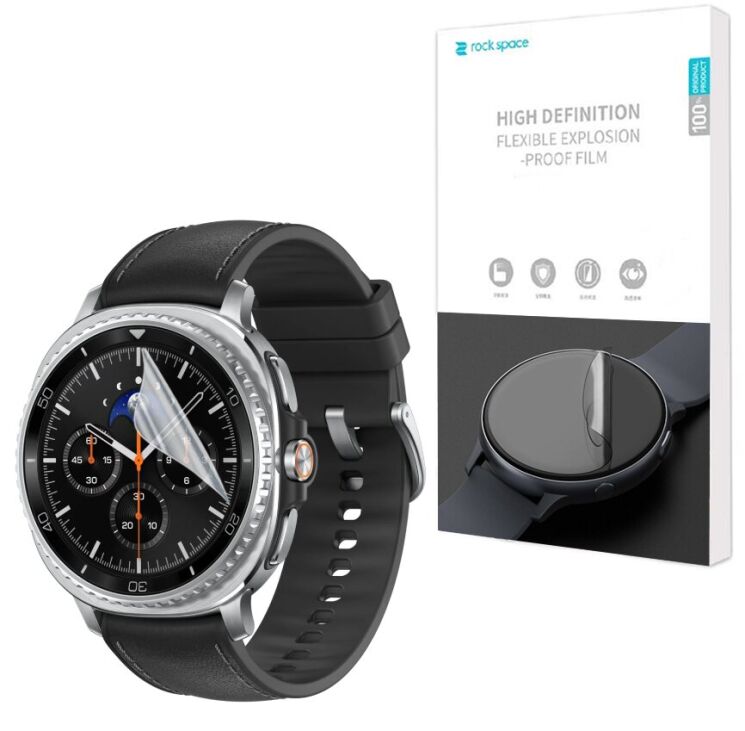 Комплект плівок (6 шт) RockSpace Watch Film для Samsung Galaxy Watch 8 Classic: фото 1 з 6