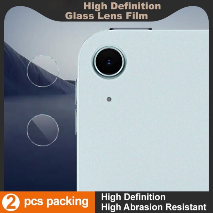 Комплект захисних стекол IMAK Camera Lens Protector для Apple iPad Air 11 M3/M2 (2025/2024): фото 3 из 7