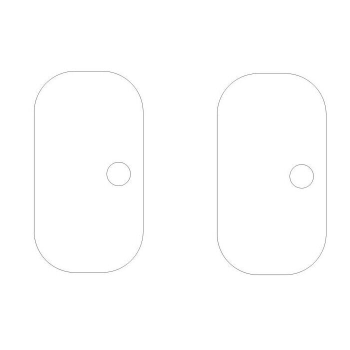 Комплект защитного стекла на заднюю камеру Deexe Camera Lens Protector для Xiaomi Redmi 12C: фото 2 из 6