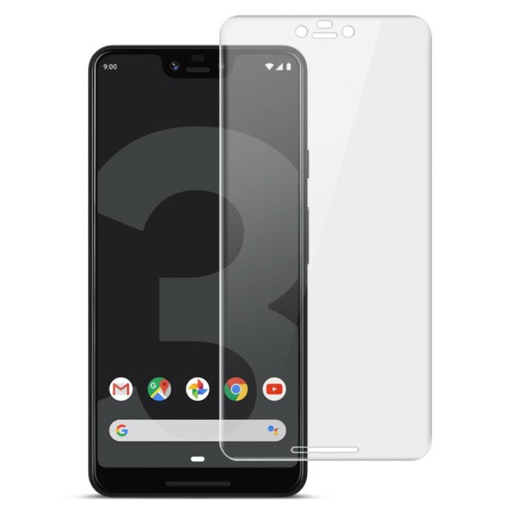 Комплект защитных пленок IMAK Full Coverage Hydrogel Film Google Pixel 3 XL: фото 2 из 12