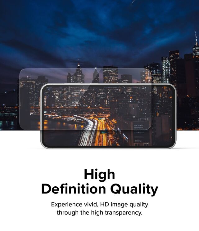 Комплект защитных стекол (2шт) Ringke Screen Protector Tempered Glass для Samsung Galaxy S23 FE (8809961782107): фото 4 из 14