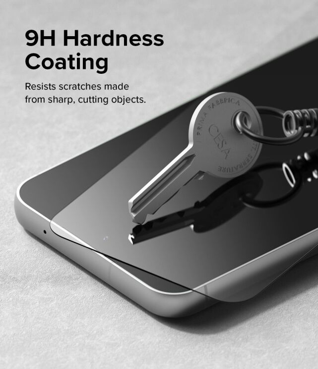 Комплект защитных стекол (2шт) Ringke Screen Protector Tempered Glass для Samsung Galaxy S23 FE (8809961782107): фото 11 из 14
