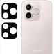 Комплект защитных стекол на заднюю камеру Deexe Black Lens Protector для Honor 600 Lite - Black (411833B). Фото 1 из 6