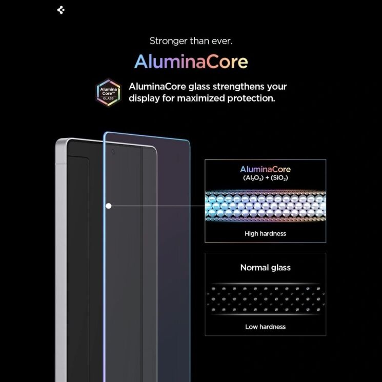 Комплект захисних стекол Spigen GLAS.tR EZ Fit Pro Anti Reflection для Samsung Galaxy S26 Ultra (S948) AGL11069: фото 7 з 13