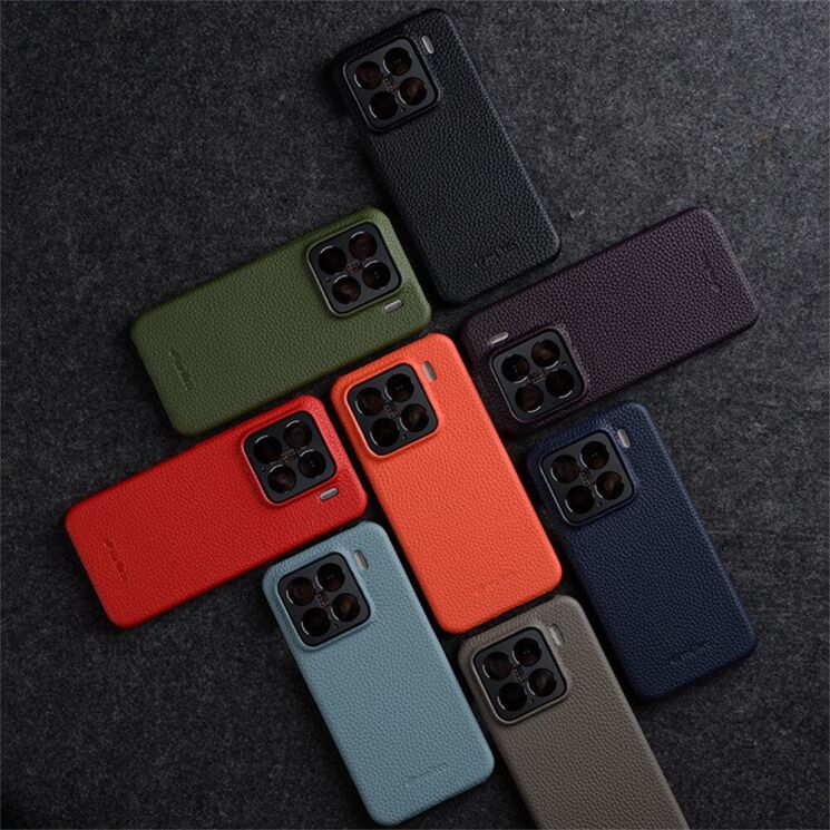 Шкіряний чохол MELKCO Leather Case для Xiaomi 15 - Black: фото 9 з 9
