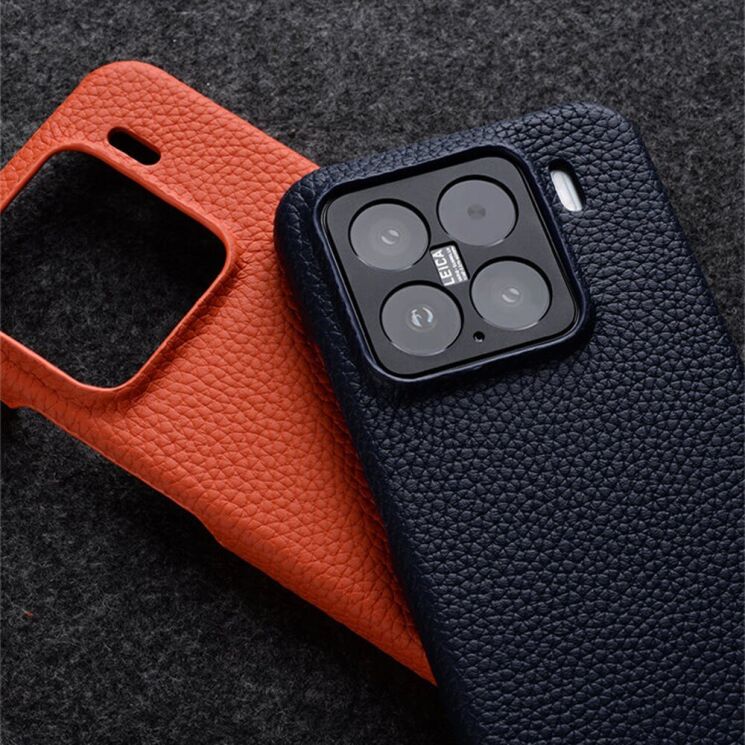 Шкіряний чохол MELKCO Leather Case для Xiaomi 15 - Black: фото 7 з 9
