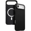 Кожаный чехол MELKCO Leather Cover MagSafe для iPhone Air - Black (390837B)