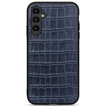 Кожаный чехол UniCase Croco Skin для Samsung Galaxy A14 (А145) - Blue: фото 1 из 3