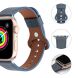 Шкіряний ремінець Deexe Original Style для Apple Watch 46 / 45 / 44 / SE 44 / 42 (Series 1-3) / Ultra / Ultra 2 - Midnight Blue (251350MB). Фото 4 з 6