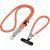 Набор ремешков Tech-Protect C10S Rope Crossbody - Orange / Titanium: фото 1 из 10