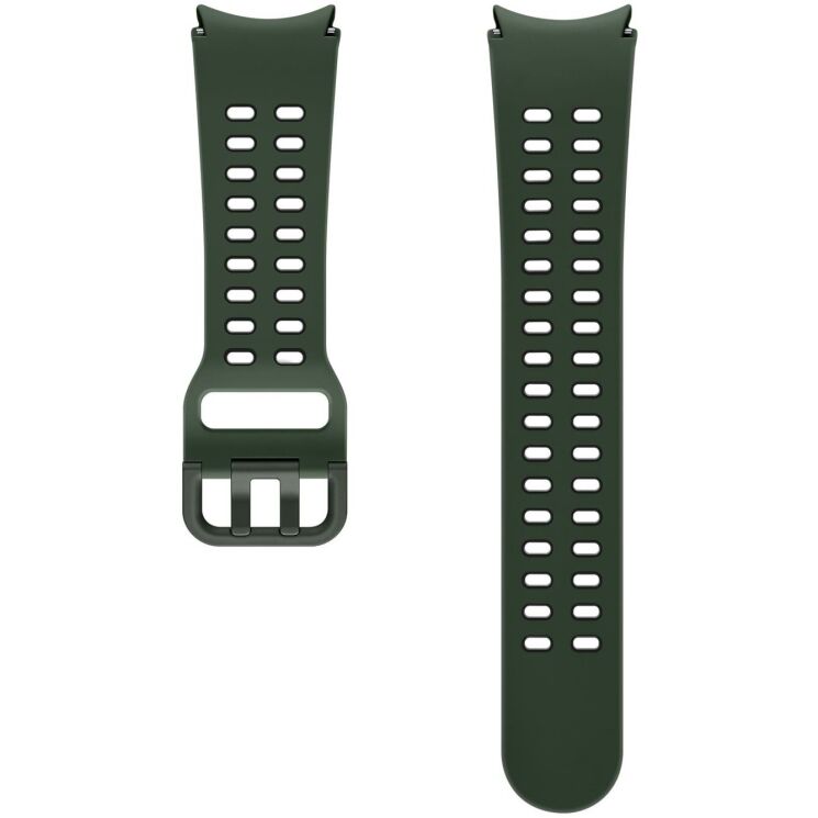 Оригинальный ремешок Extreme Sport Band (M/L) для Samsung Galaxy Watch 4 / 4 Classic / 5 / 5 Pro / 6 / 6 Classic / 7 / FE (ET-SXR94LGEGEU) - Green / Black: фото 1 из 4