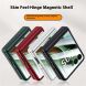 Пластиковый чехол Deexe Hinge Case для Motorola Razr 60 Ultra - Red (380406R). Фото 6 из 6