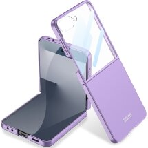 Пластиковый чехол GKK Hard Shell (FF) для Samsung Galaxy Flip 7 - Purple: фото 1 из 9