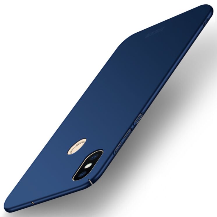 Пластиковий чохол MOFI Slim Shield для Xiaomi Mi 8 - Blue: фото 1 з 10