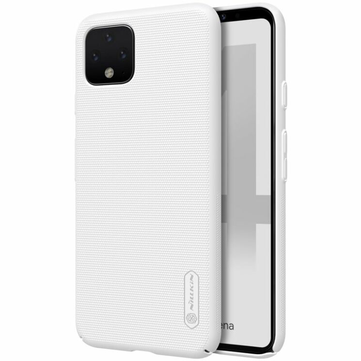 Пластиковый чехол NILLKIN Frosted Shield для Google Pixel 4 XL - White: фото 5 из 18