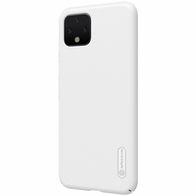 Пластиковый чехол NILLKIN Frosted Shield для Google Pixel 4 XL - White: фото 3 из 18