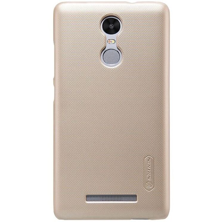 Пластиковий чохол NILLKIN Frosted Shield для Xiaomi Redmi Note 3 / Note 3 Pro - Gold: фото 2 з 10