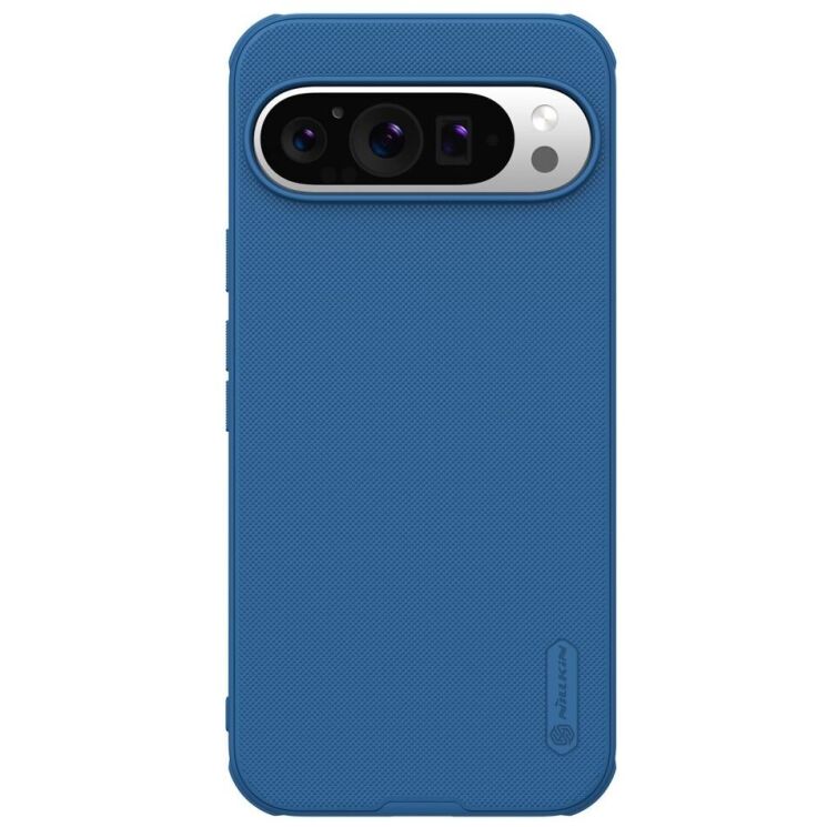 Пластиковый чехол NILLKIN Frosted Shield Pro для Google Pixel 9 Pro XL - Blue: фото 1 из 18