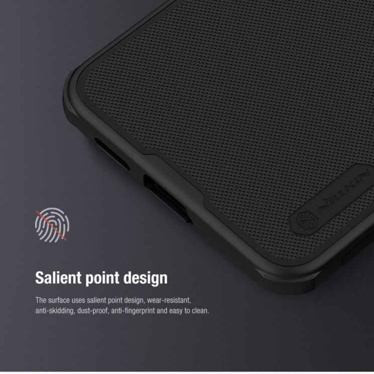 Пластиковый чехол NILLKIN Frosted Shield Pro для Samsung Galaxy S24 Plus - Black: фото 10 из 16