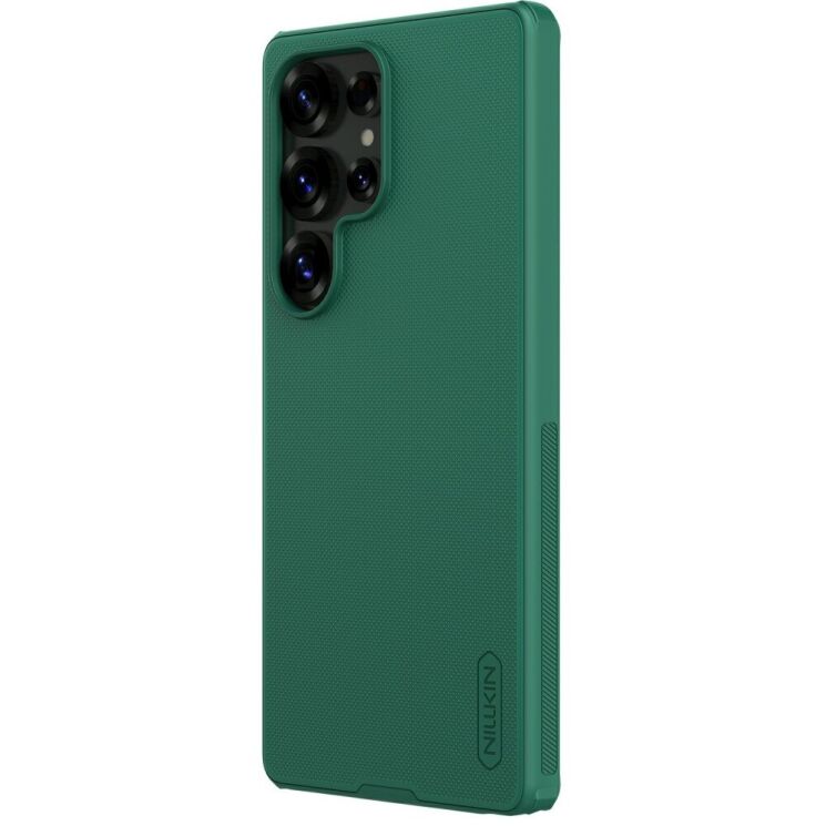 Пластиковый чехол NILLKIN Frosted Shield Pro для Samsung Galaxy S25 Ultra (S938) - Green: фото 2 из 18
