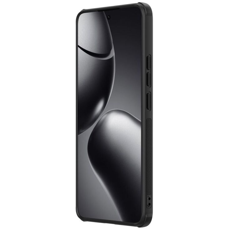 Пластиковый чехол NILLKIN Frosted Shield Pro для Xiaomi 14T - Black: фото 3 из 12